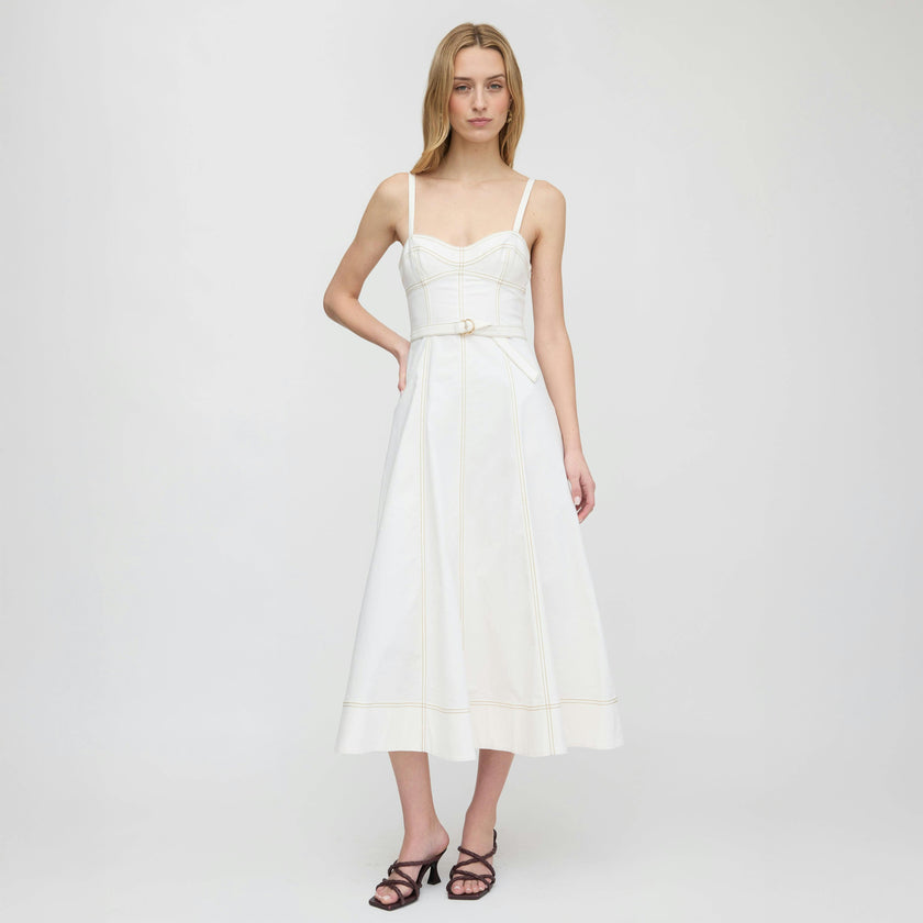 The Fiona Dress - Off White