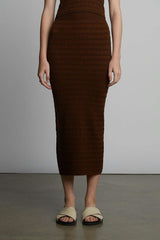 CARRIE TUBE SKIRT | ESPRESSO | EXCLUSIVE