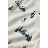 Gisele Printed TENCEL Modal Long PJ Set, White