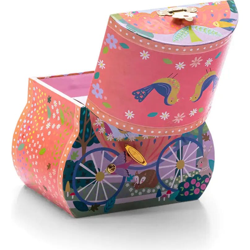 Fairy Tale Carriage Musical Jewelry Box