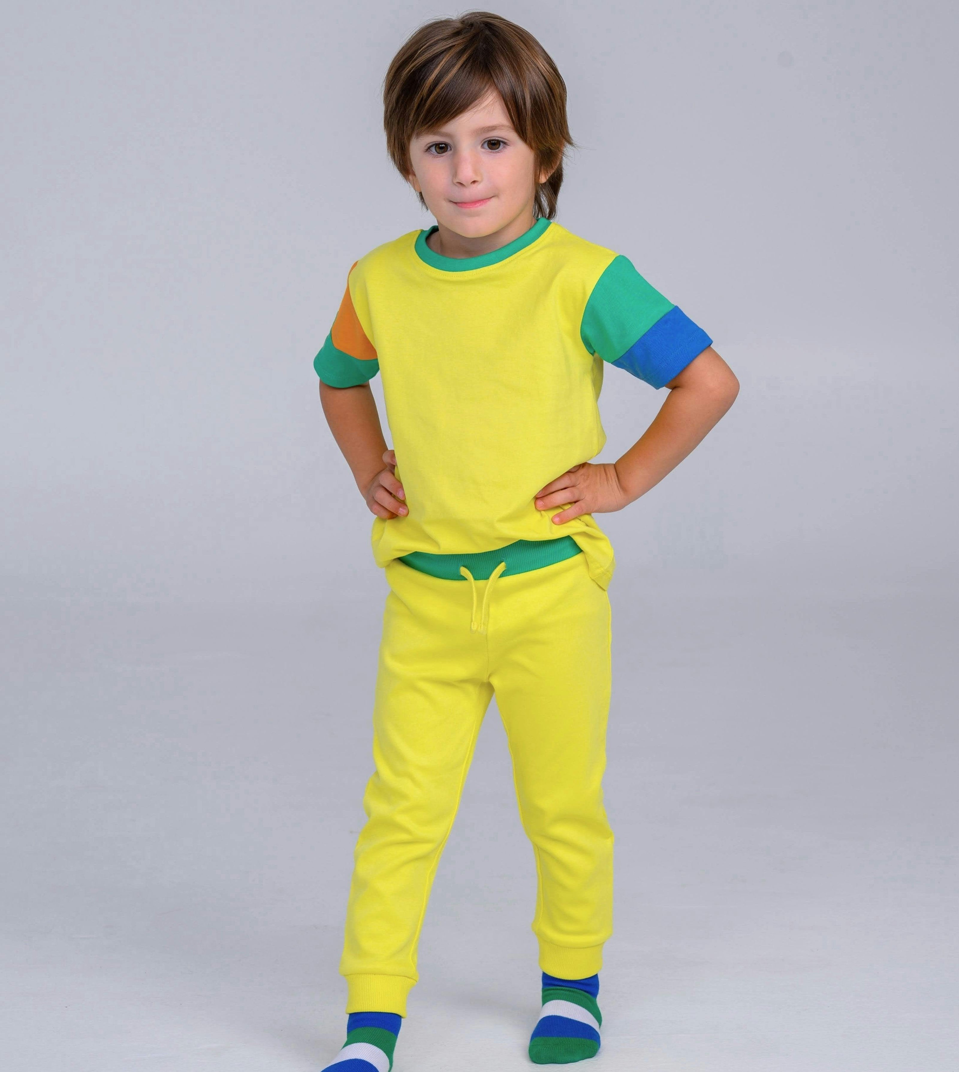 Short Sleeve Colorblock T-Shirt
