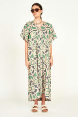 Belem Caftan in Marine Puddles