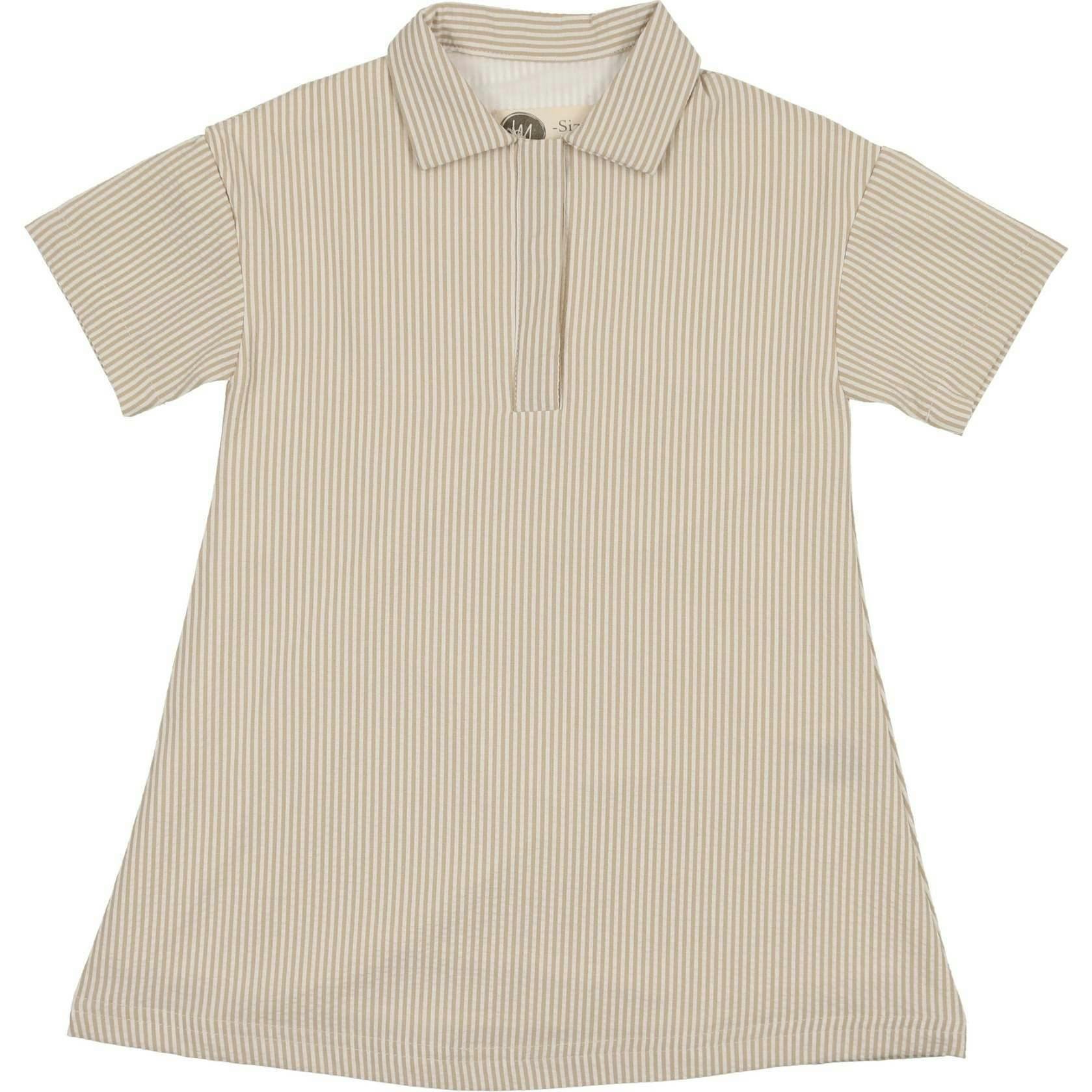 Seersucker Short Sleeve Dress