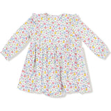 Fall Fruit Floral - Ruffle Long Sleeve Bodysuit Dress