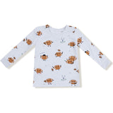 Footballs Playing Football - Long Sleeve Loungewear Set
