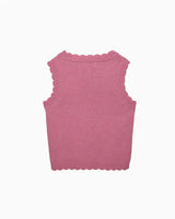 Knitted Heart Tank Top