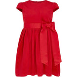 Billy Velvet & Satin Bow Occasion Party Dress
