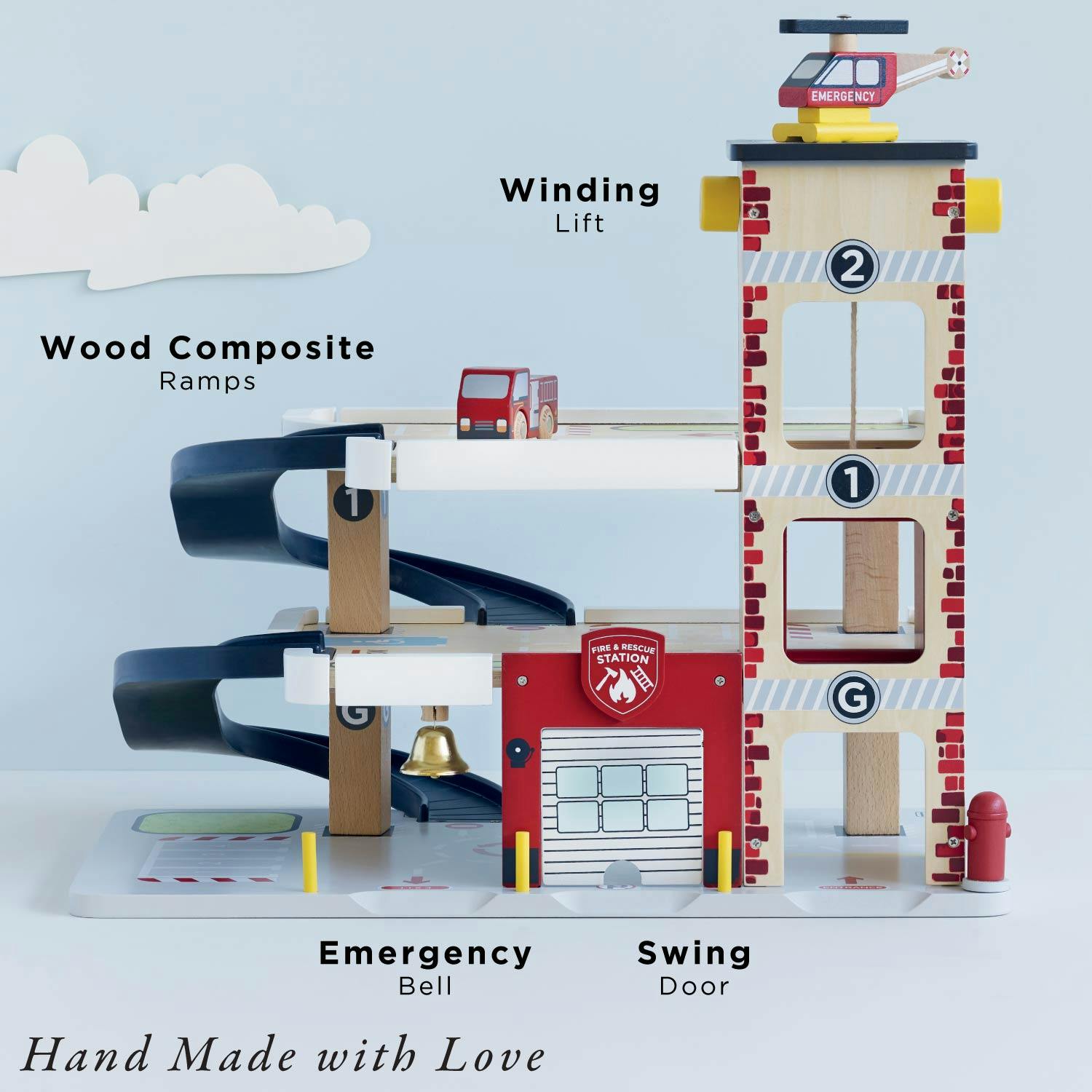 Fire & Rescue Wooden Garage
