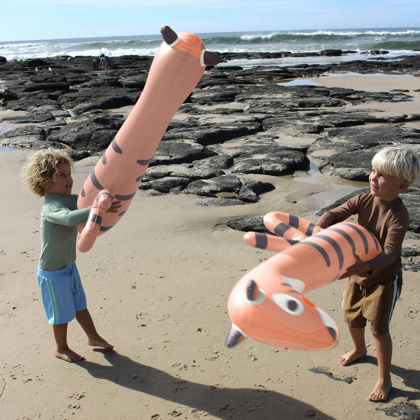 Kids Inflatable Noodle: Tino The Tiger Clay - 2pk