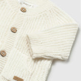 White Knit Cardigan