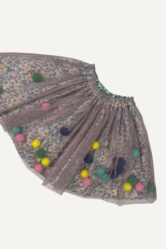 CLAIRE POM POM SKIRT