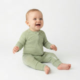 Evergreen Stripe Bamboo Sleeper