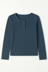 Teen Seam Henley