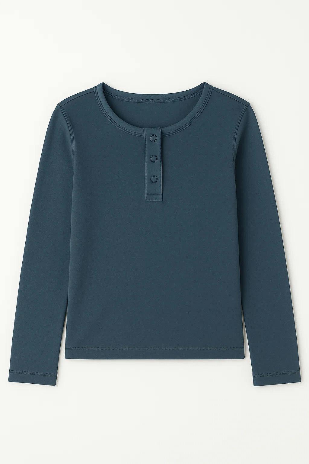 Teen Seam Henley