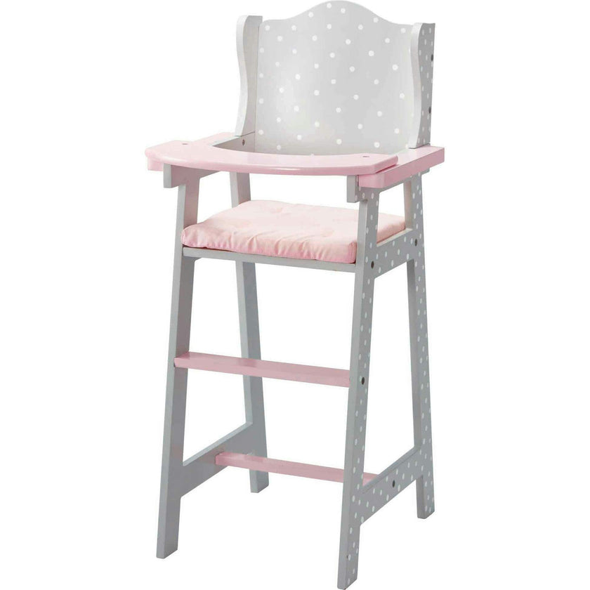 Polka Dots Princess Baby Doll High Chair