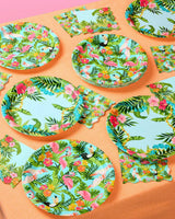 Tropical Plates - 24 paper plates
