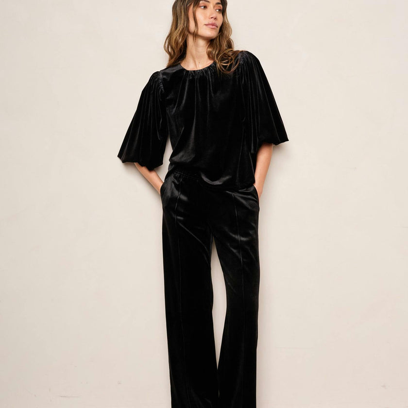 Women's Jin Velvet Wide Leg Pant