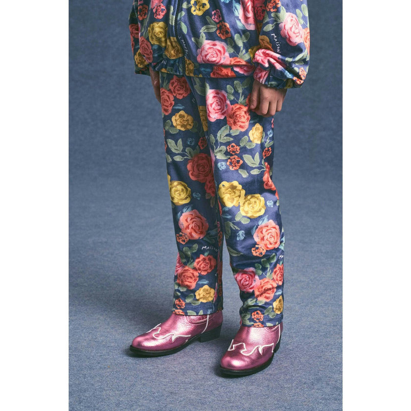 ROSES VELVET TROUSERS