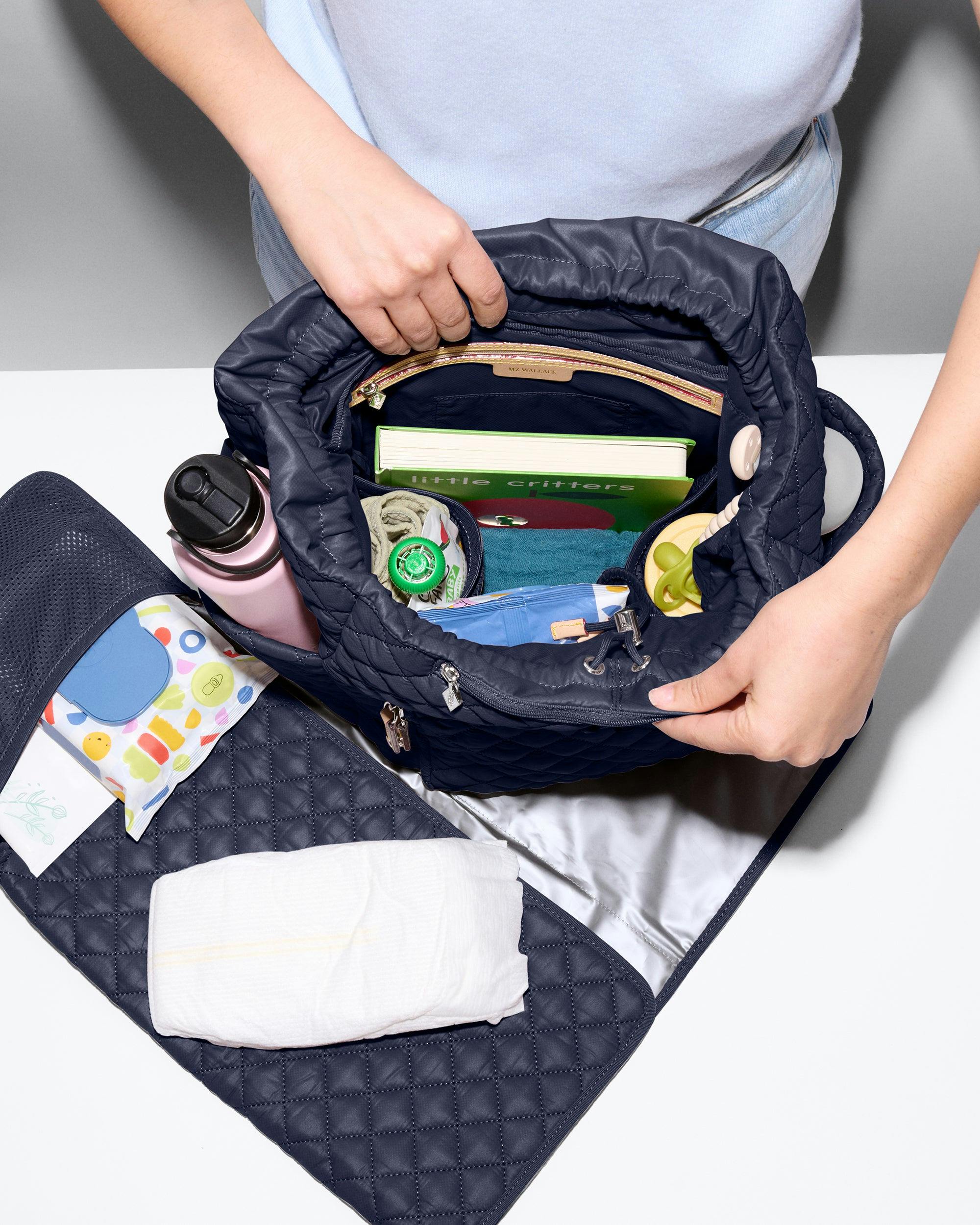 Navy Metro Diaper Backpack