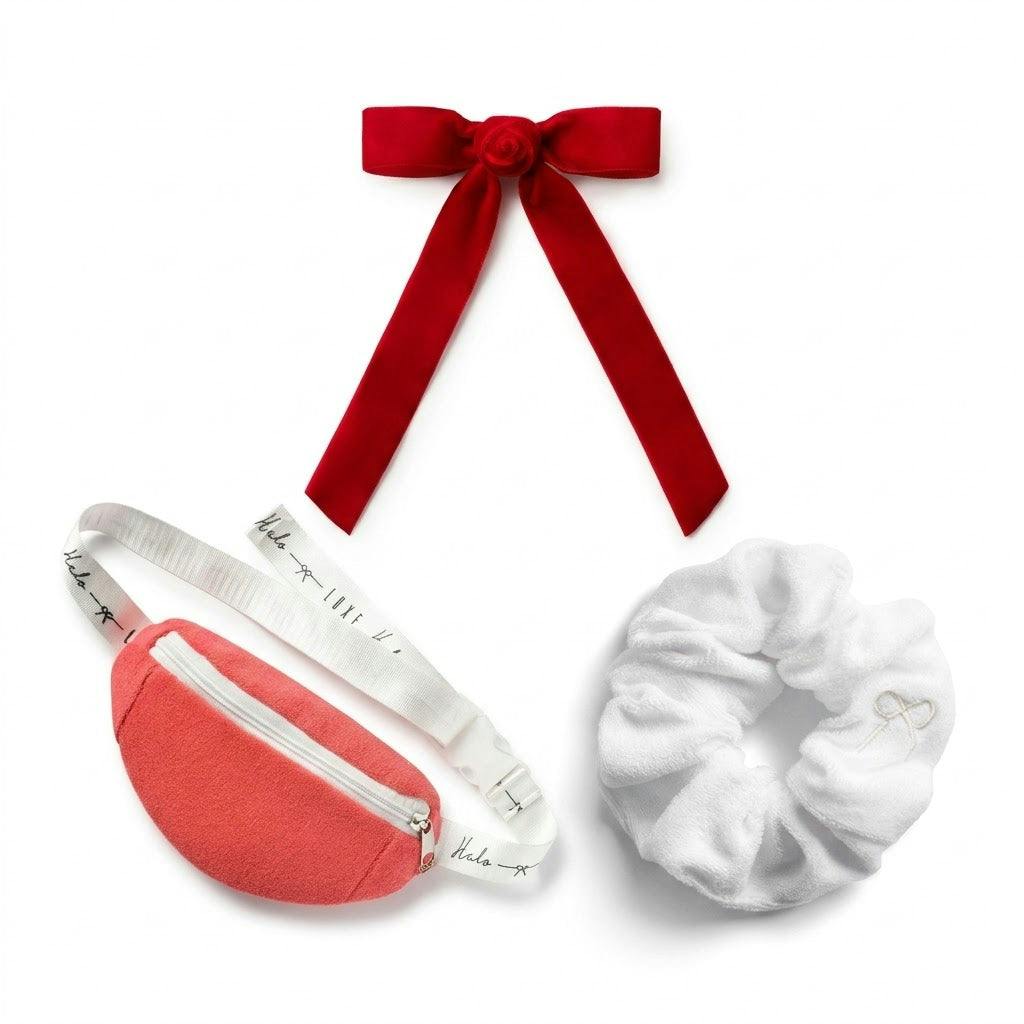 Halo Luxe Luxury Girl Gift Bundle - Comfortable Bands & Clips Set
