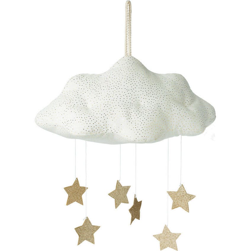 PICCA LOULOU CLOUD Corduroy White with stars  13