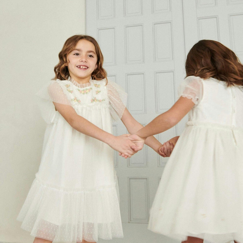 Ivory Primrose Ceremony Girl Dress