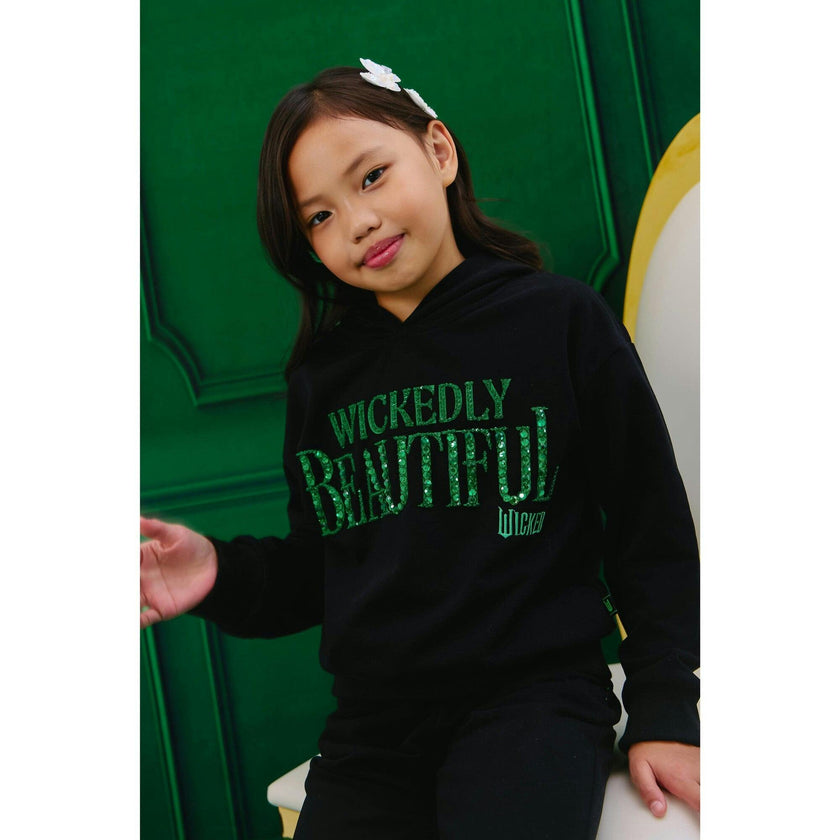 Wickedly Beautiful Hoodie Black
