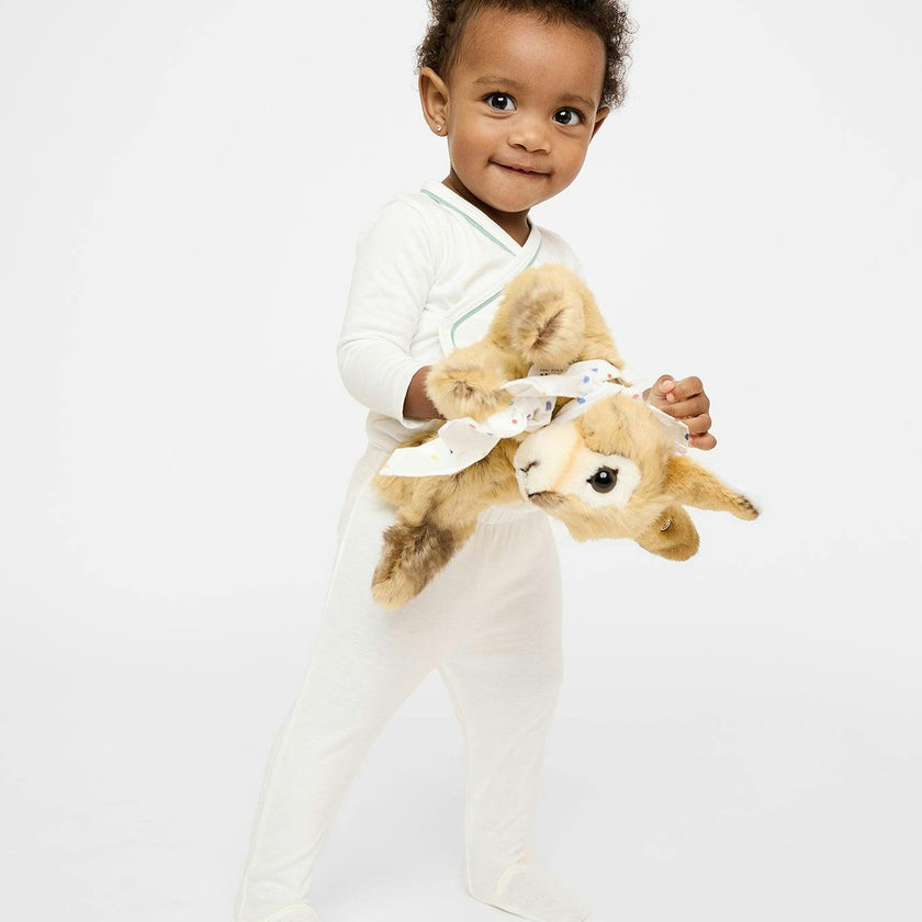 Tatum Baby Pant, Vanilla Piping