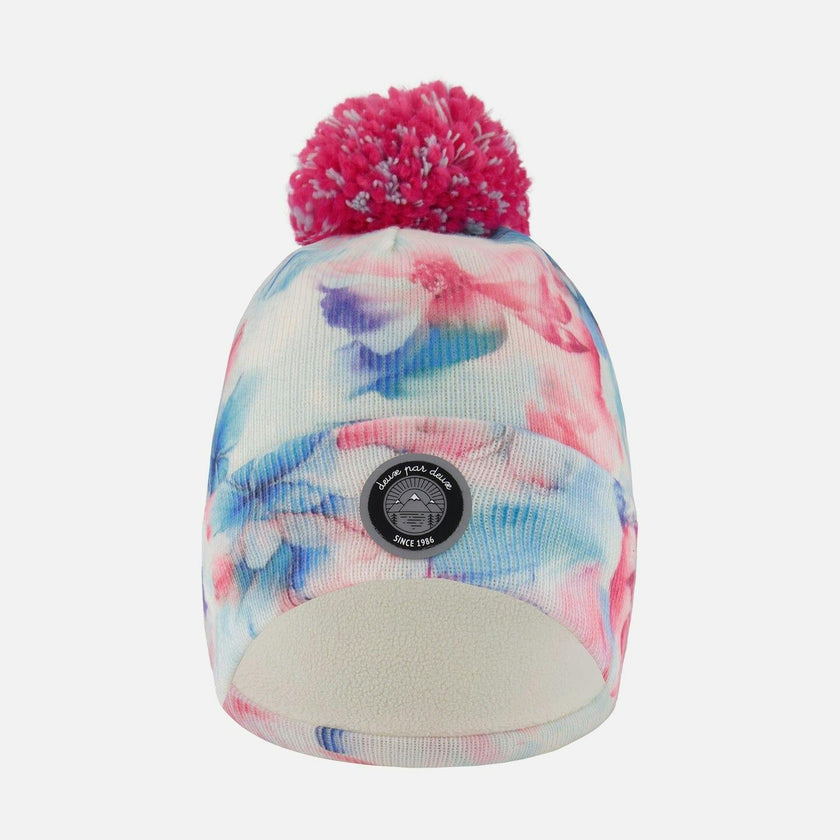 Lined Knit Pompom Hat