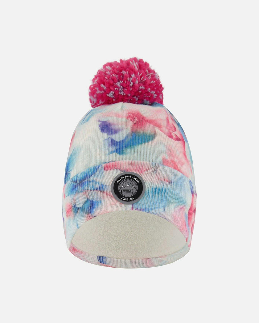 Lined Knit Pompom Hat