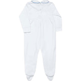 Nella Long Sleeve Smocked Footie
