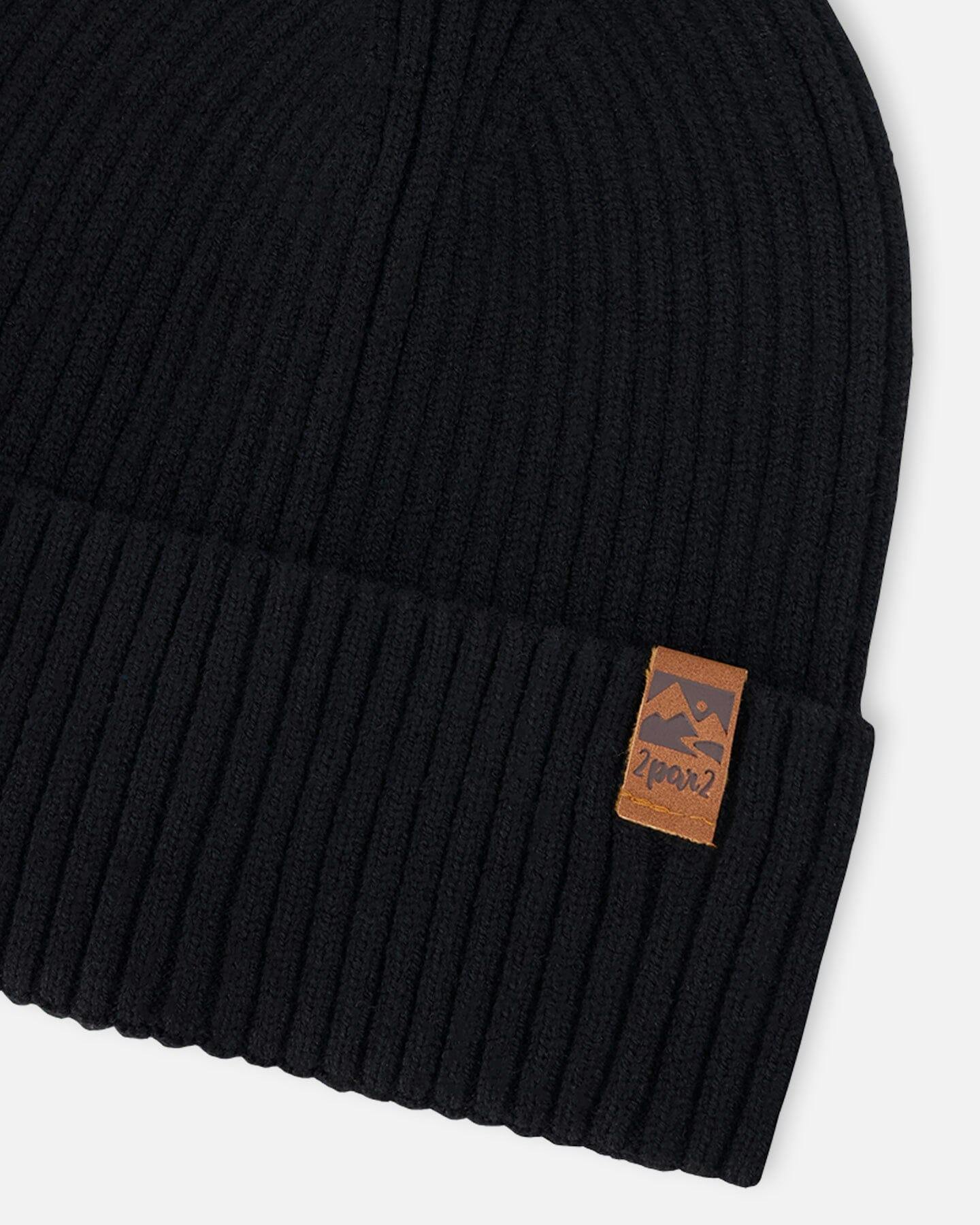 Knit Hat Black