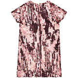 Coco Sequin Girls Party Dress, Blush Pink