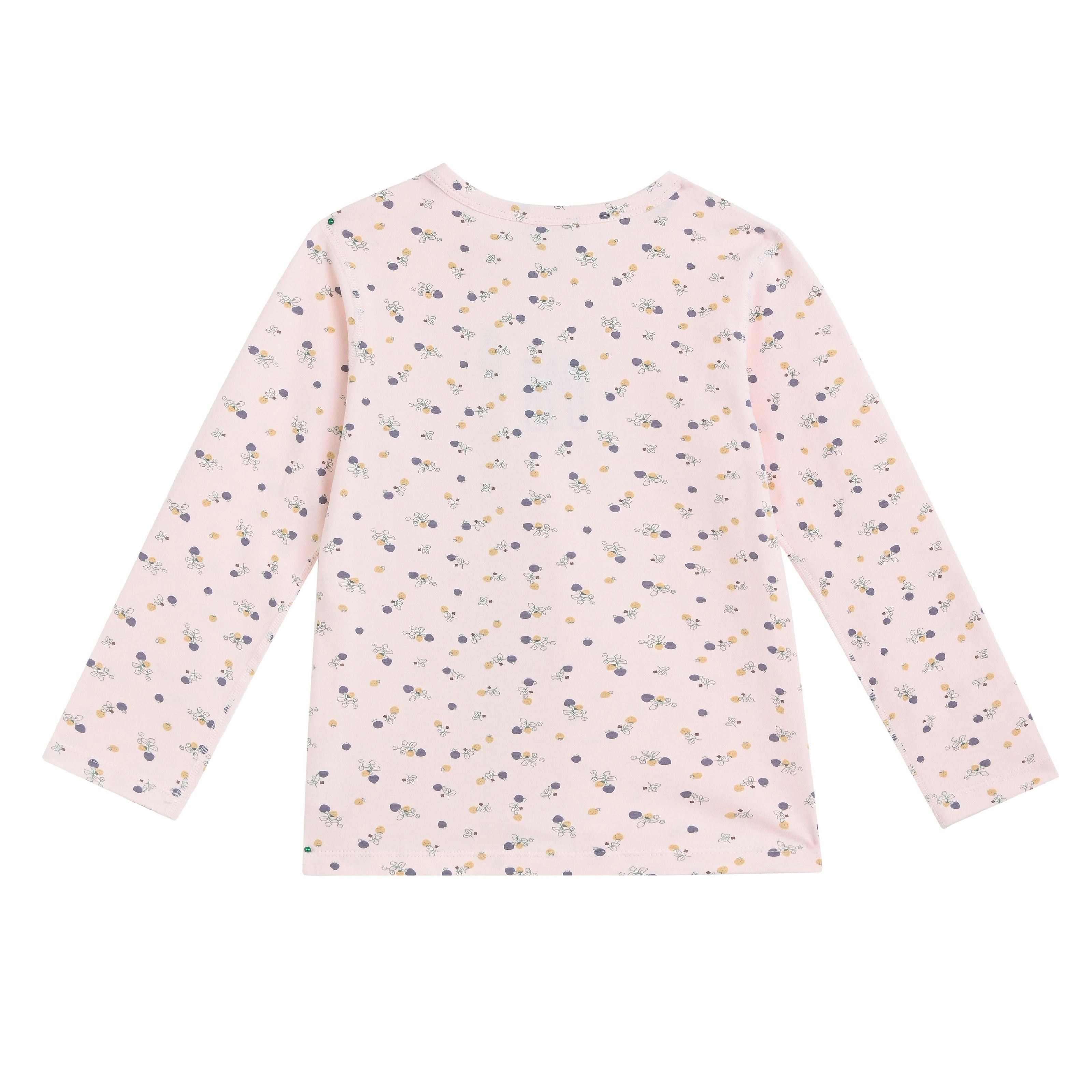Pink Floral Cotton Pajama Set