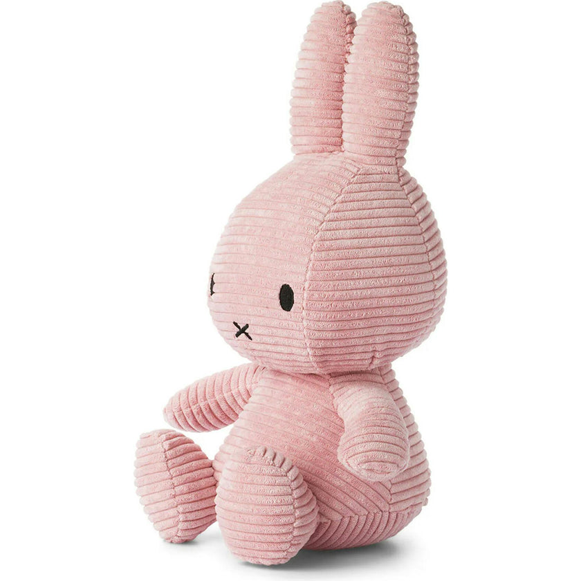 Plush Miffy Corduroy Pink 13"