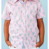 Pastel Pincers Shirt in Short Sleeves