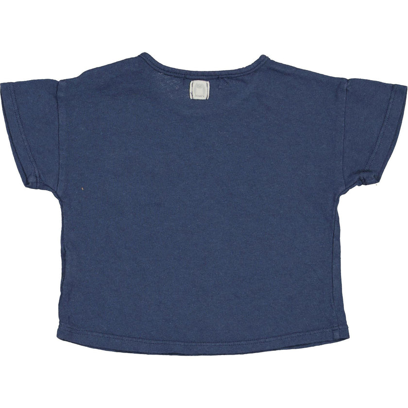 Short Sleeve 2-Buttoned T-Shirt