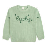Lucky Shamrock St. Patrick's Day Knit Women's Sweater