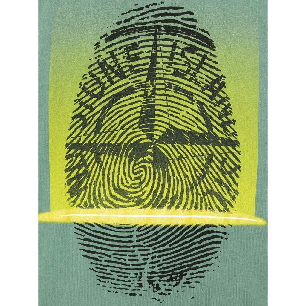 Green Finger Print T-Shirt
