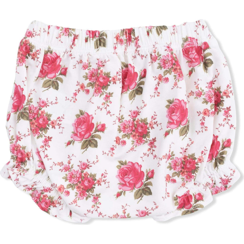 Elegant Roses - Ruffle Top and Bloomer