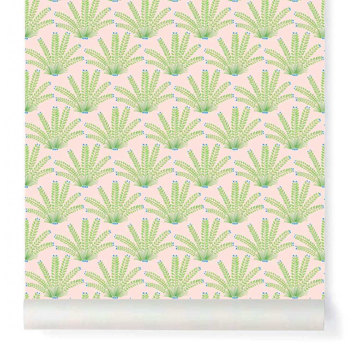 Papier peint MARACAS coloris Poudré