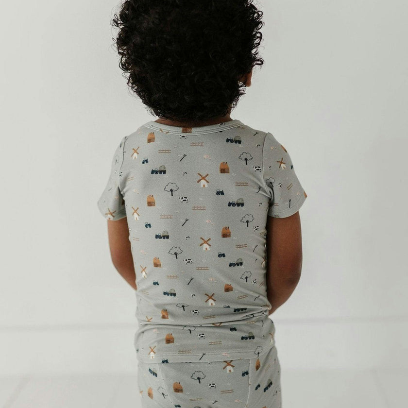 Short Sleeve Lounge Set