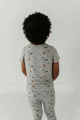 Short Sleeve Lounge Set