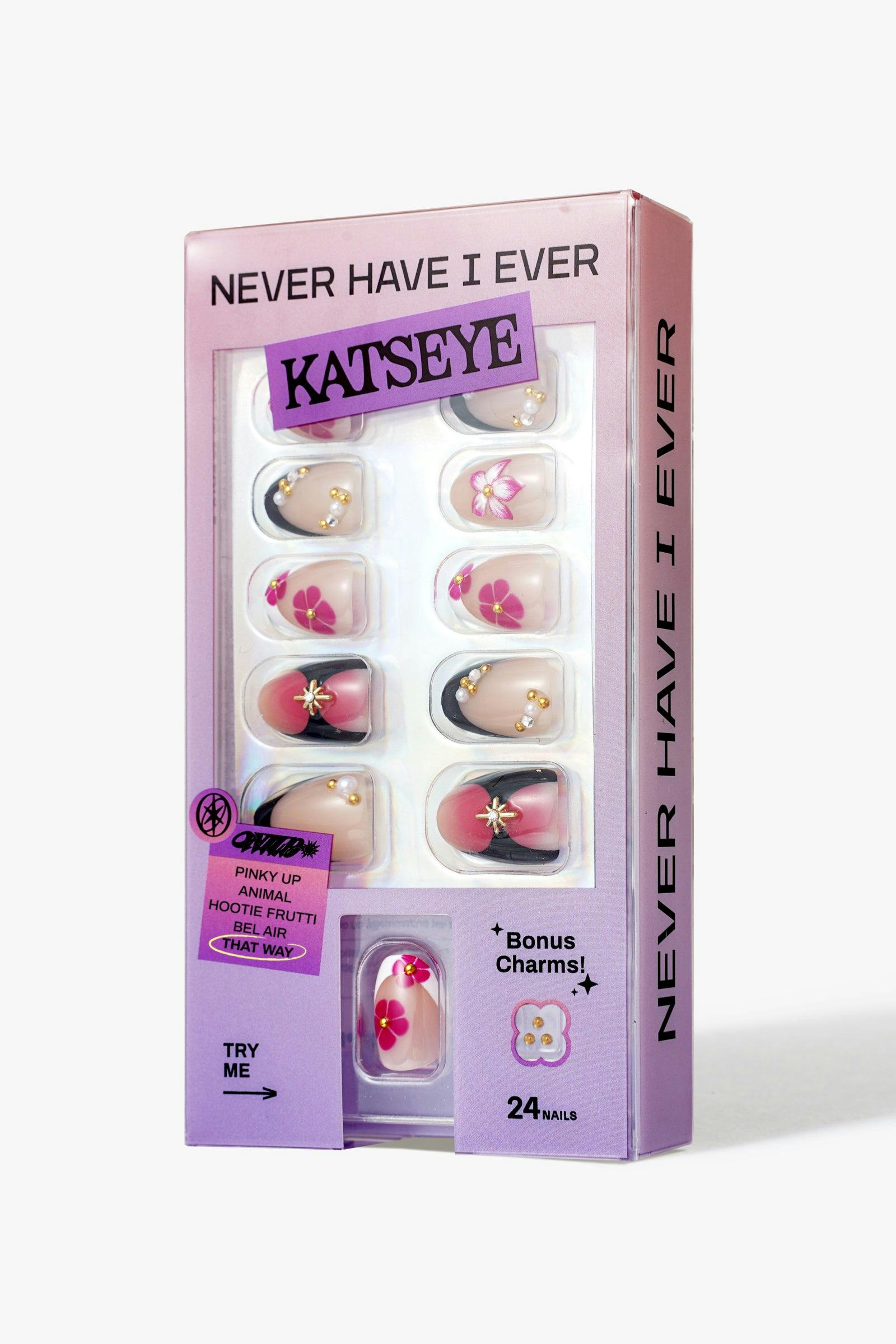 KATSEYE | THAT WAY – SHORT OVAL PRESS-ON NAILS