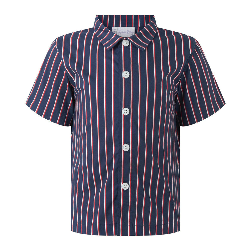 Navy Stripe Shirt