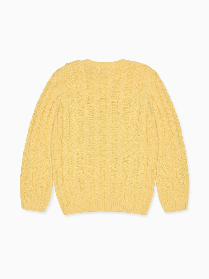 Lemon Emerson Cotton Boy Jumper