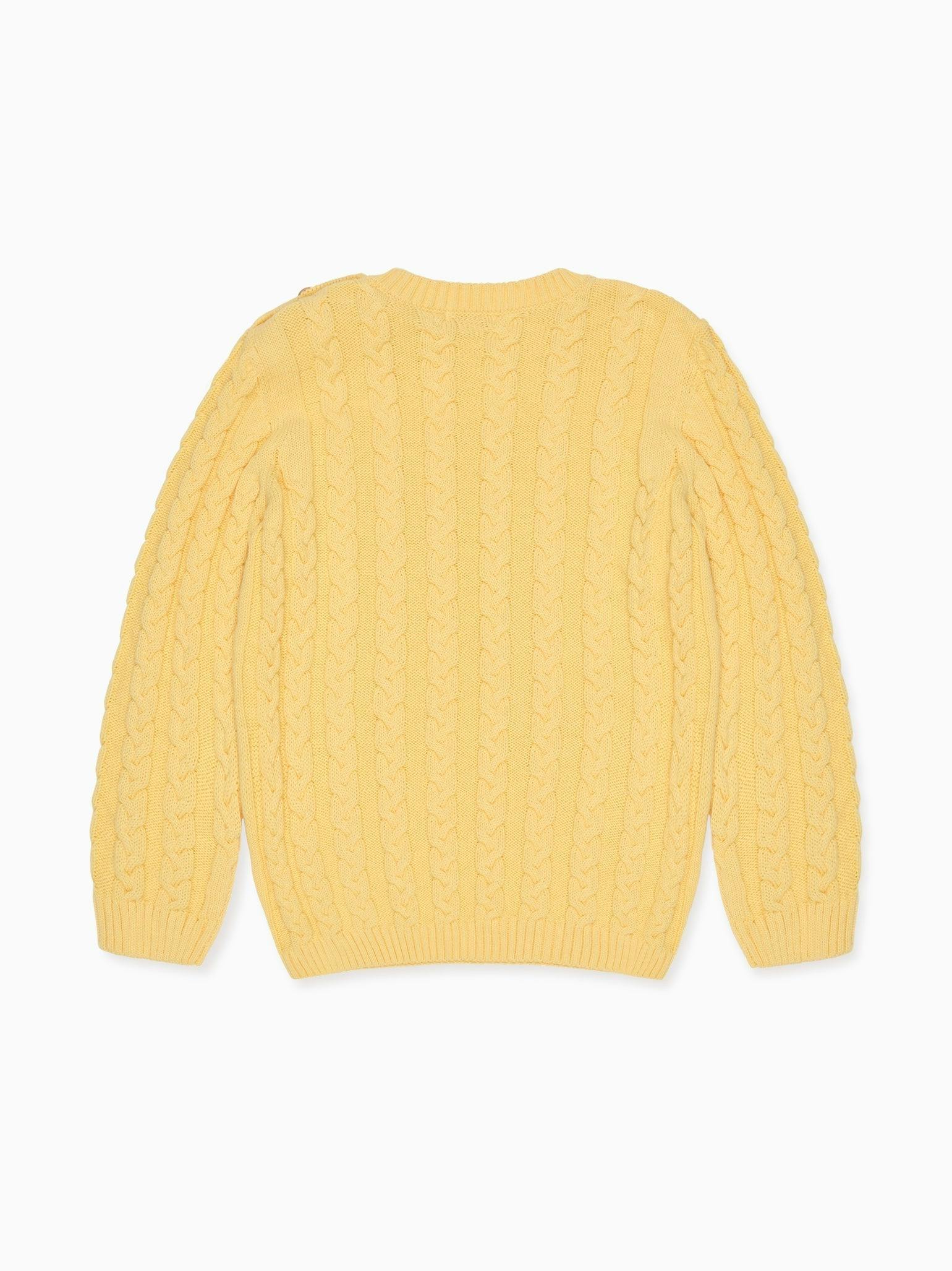 Lemon Emerson Cotton Boy Jumper