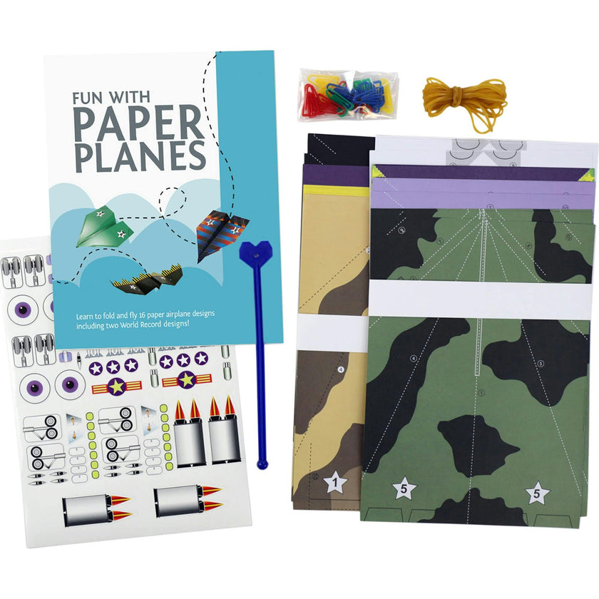 Fun With: Paper Planes - Build & Fly Activity Set
