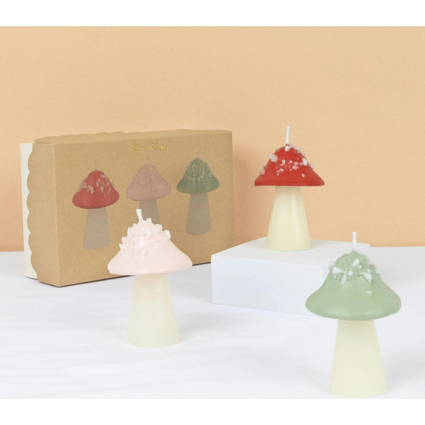 Mushroom Candles