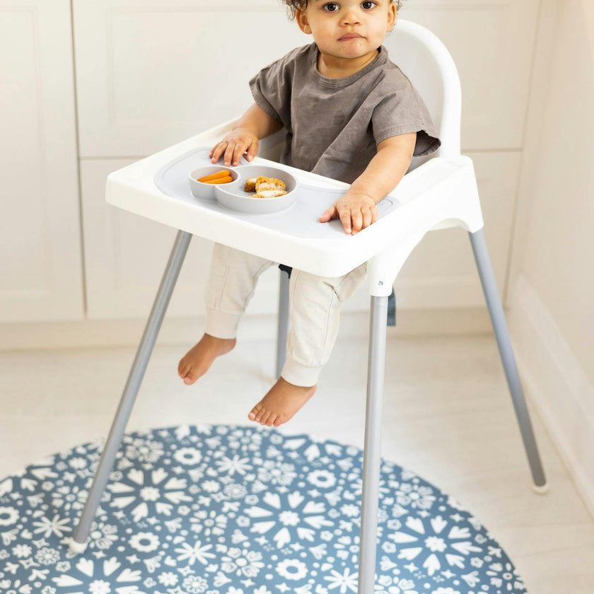 Catch All Mat for Mealtime & Playtime Mess